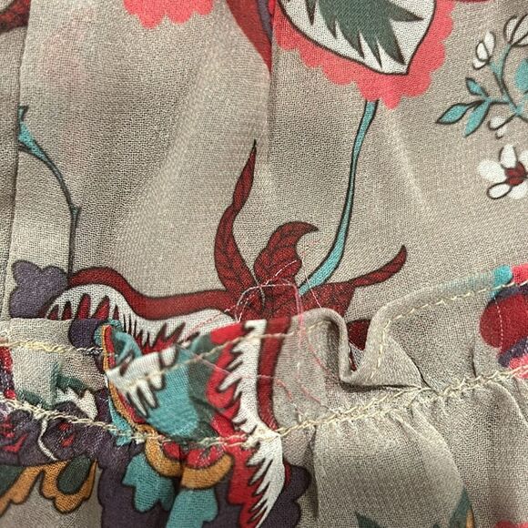 NWT Anthropologie Let Me Be Chiffon Mini Skirt Size M - Picture 9 of 11